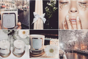 Organische <strong>geurkaarsen </strong>van <u><em>Candle Salon Amsterdam</em></u>