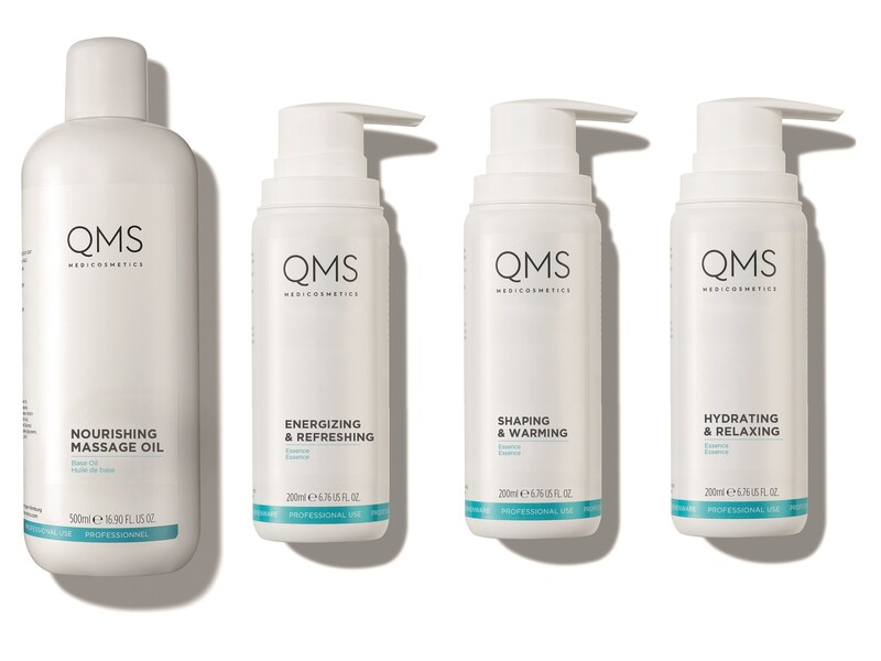 QMS Medicosmetics presenteert nieuw massageolie-concept
