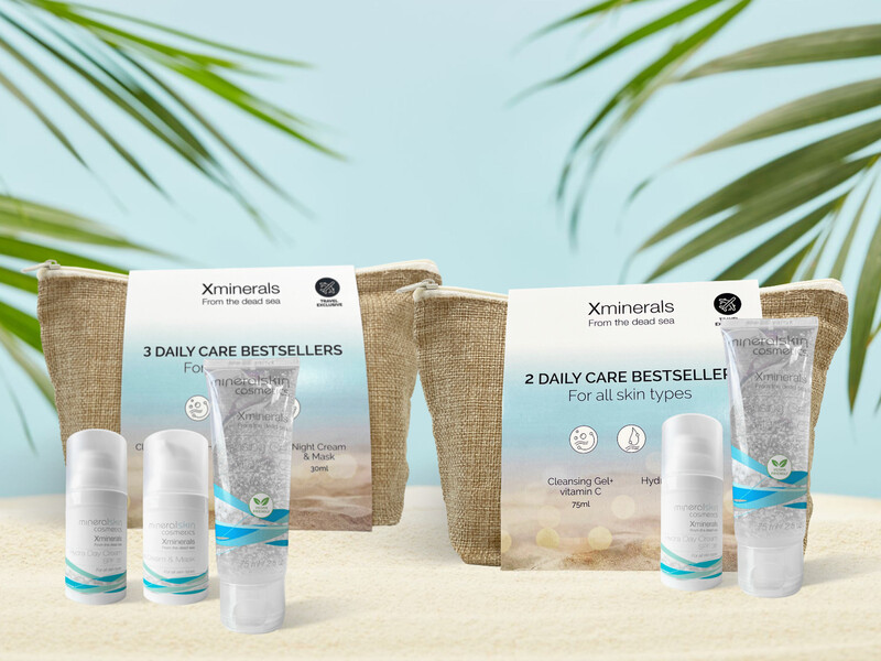 Mineral Skin Cosmetics Travel Set met zomerse bestsellers 