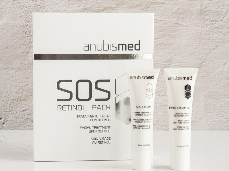 AnubisMed SOS Retinol Pack voor dag en nacht