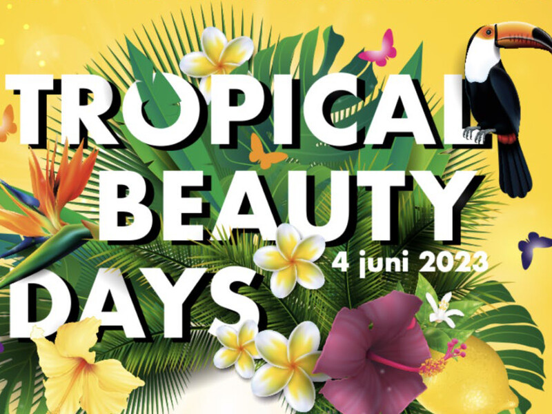 Geannuleerd! Beauty Cube experience event Tropical Days op 4 juni