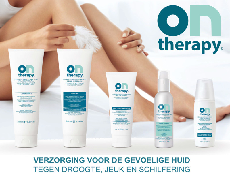 Huidverzorgingsproducten met een uitgebalanceerde formule: ONtherapy 