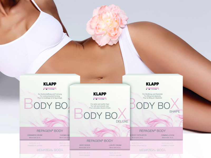 De nieuwe REPAGEN® BODY-serie van Klapp Cosmetics