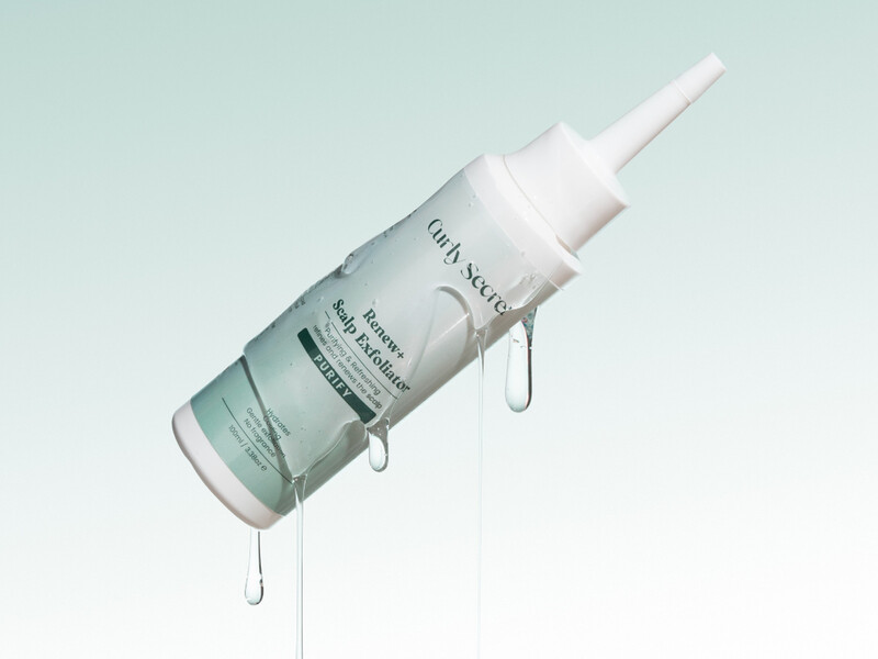 Gezonde hoofdhuid met Curly Secret