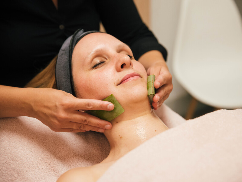 Onderscheidend in de salon met Verse Aloë vera