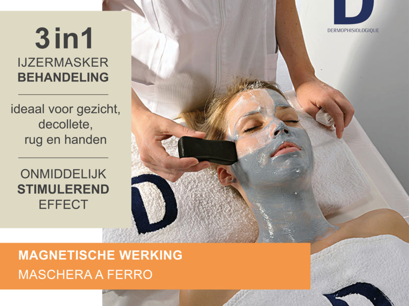 IJzermasker met magnetische werking