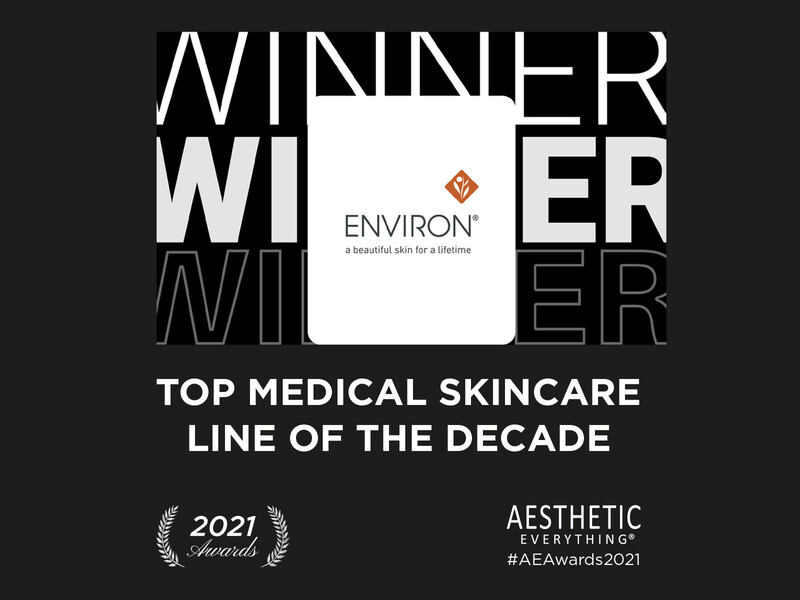 Environ wint internationale prijs in medische huidverzorging