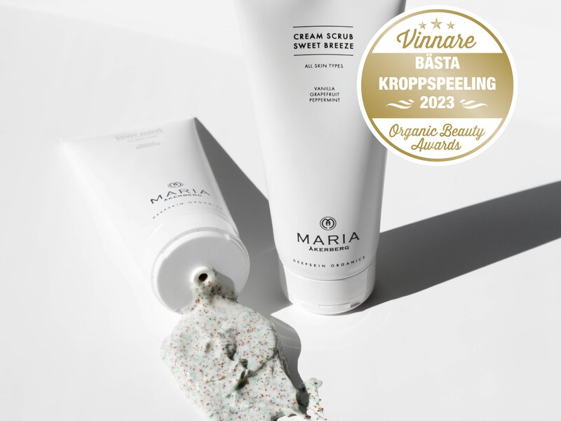 Twee Zweedse Organic Beauty Awards voor MARIA ÅKERBERG