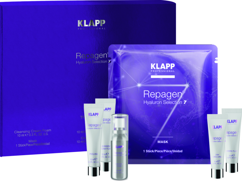 KLAPP presenteert de Repagen® Hyaluron Selection 7 Treatment