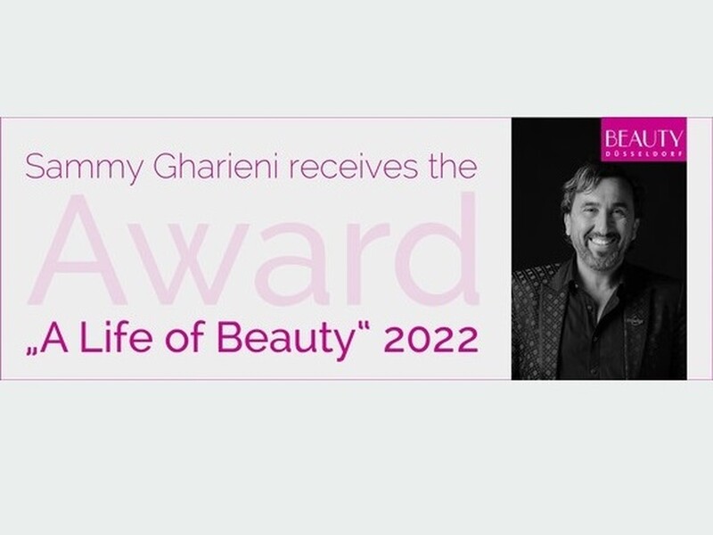 Sammy Gharieni ontvangt A Life of Beauty Award 2022