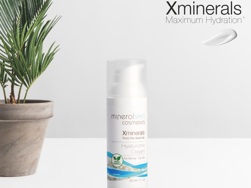 Xminerals Hyaluronic Cream voor een juiste basis