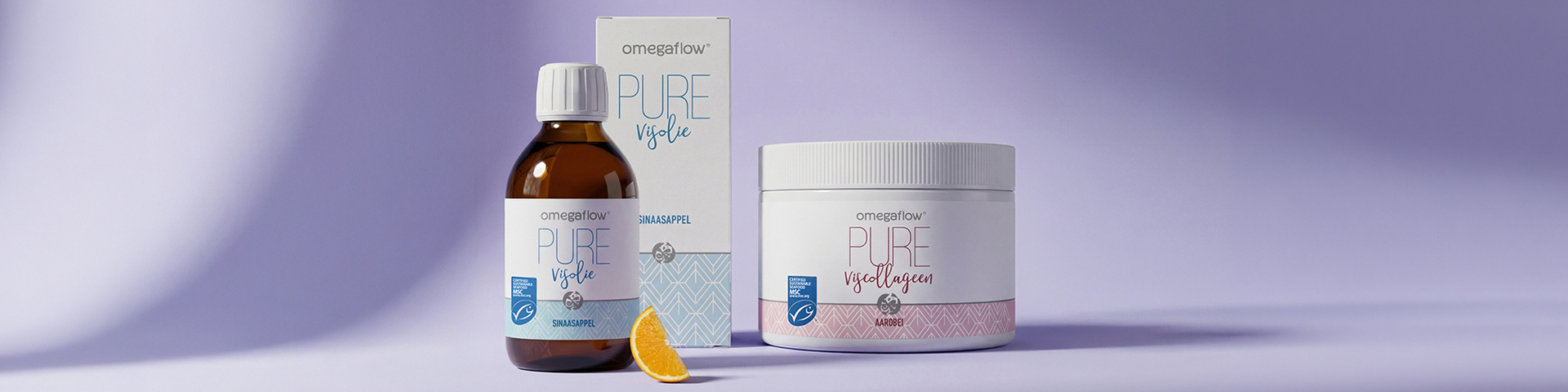 OMEGAFLOW VOEDT VAN BINNENUIT